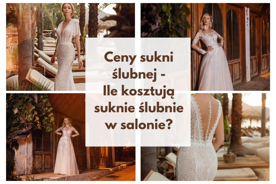 Ile kosztuje suknia ślubna w salonie w Krakowie?