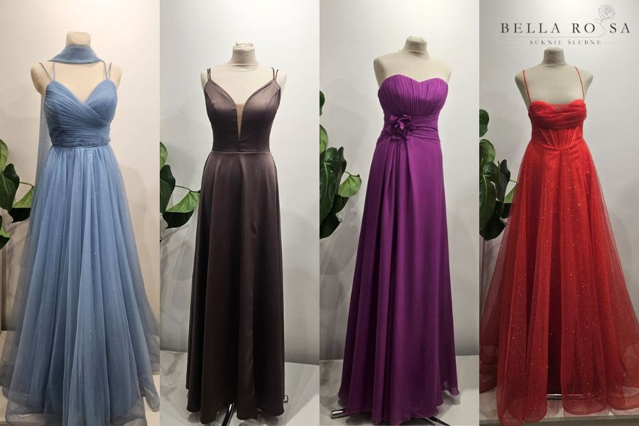 Sukienki studniówkowe 2026 - kolekcja Bella Rossa Kraków Sukienki studniówkowe 2026 - oferta salonu Bella Rossa